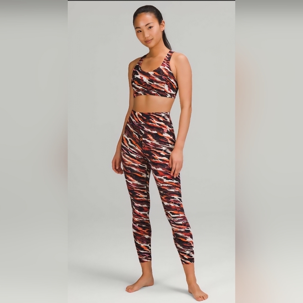 NWT Lululemon Lunar New Year 2022 Align High-Rise Pant 25" Tiger Tide Smoky Red
